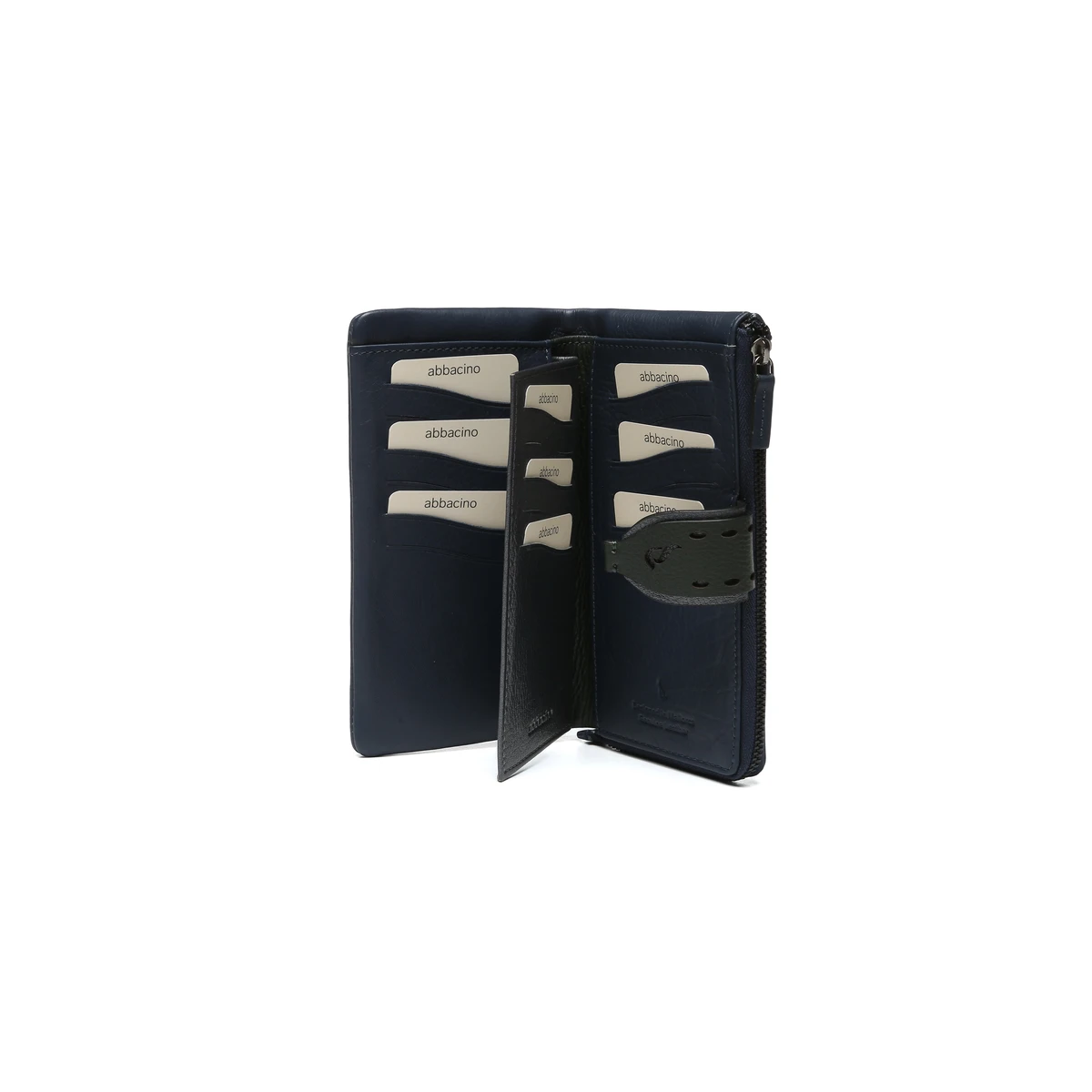 ארנק גדול מעור Abbacino NALA – 71464-80 – blue – 4