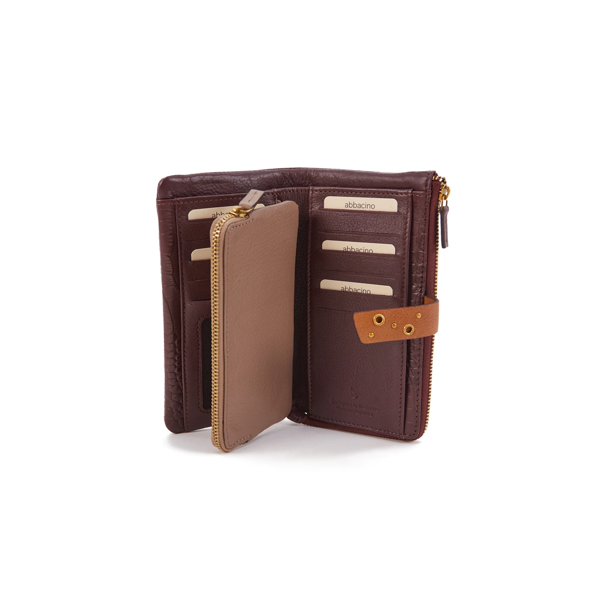 ארנק גדול מעור Abbacino AIDA