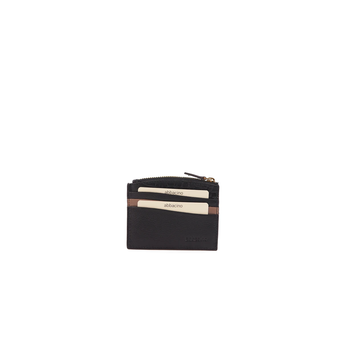 ארנק כרטיסים מעור Abbacino AIDA – 71474-30 – black – 1