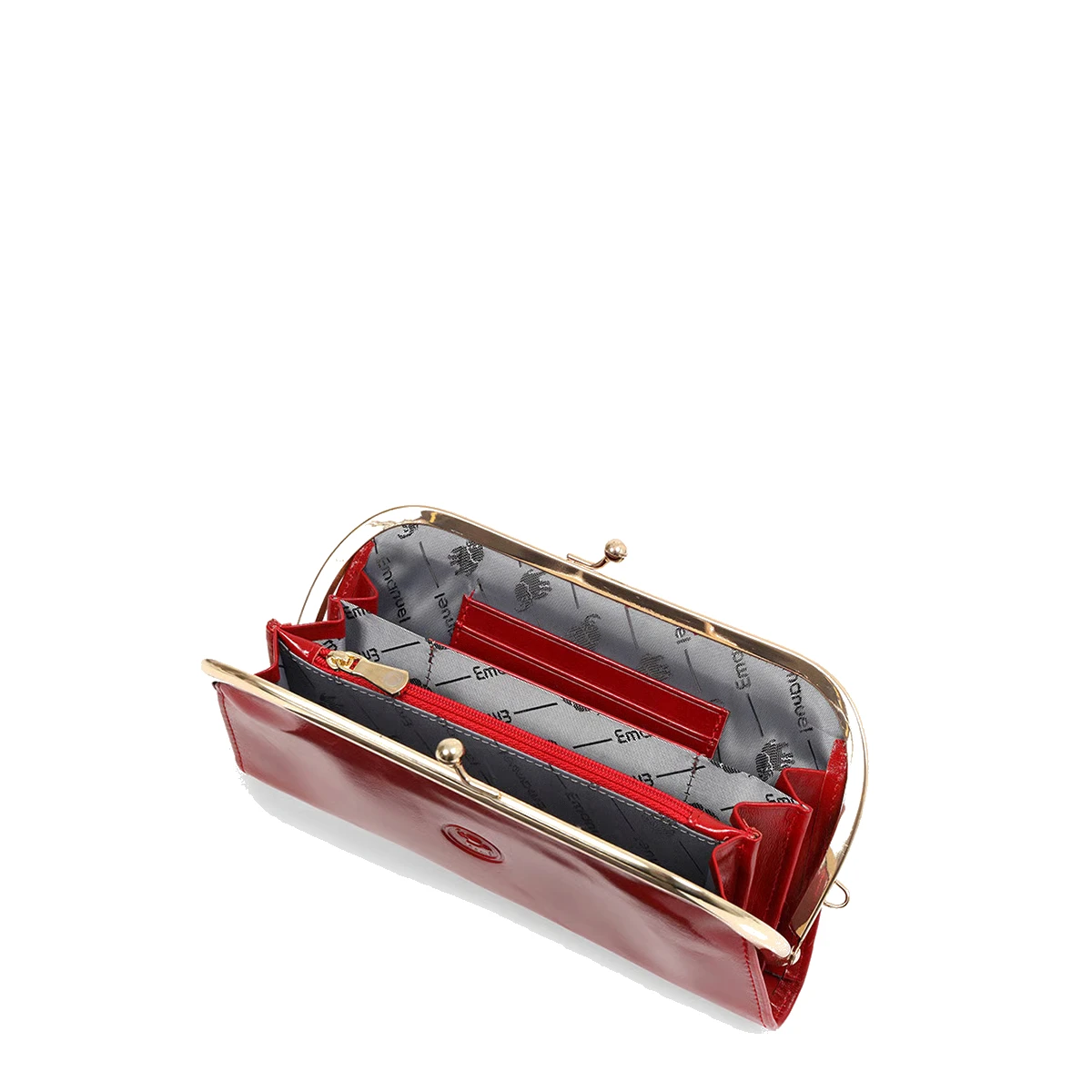 ארנק מעור Emanuel ג'יין – 7155-6 – אדום – 2