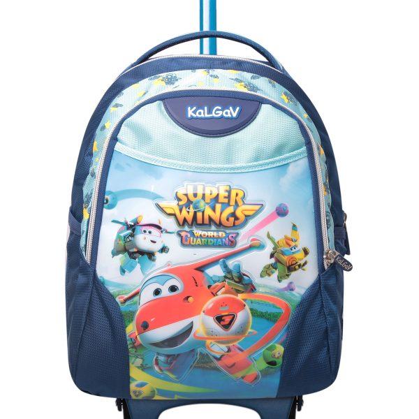 טרול גן כחול כהה/תכלת Super Wings Kal Gav