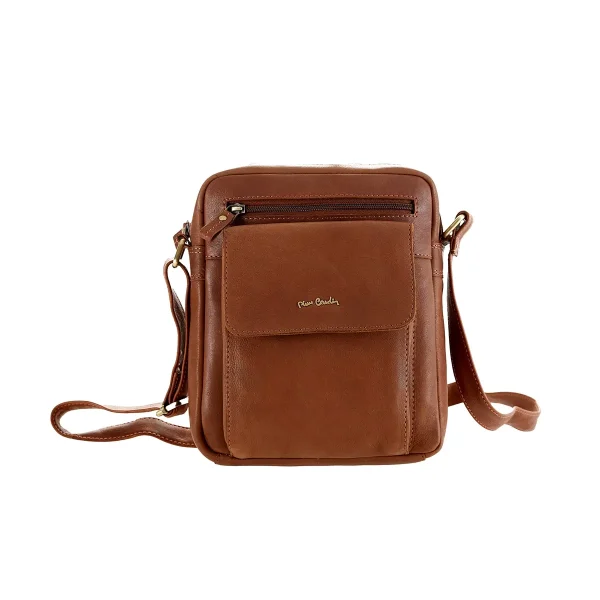 תיק צד בינוני מעור Pierre Cardin – 8423TILAK112--59X – cuoio – 1