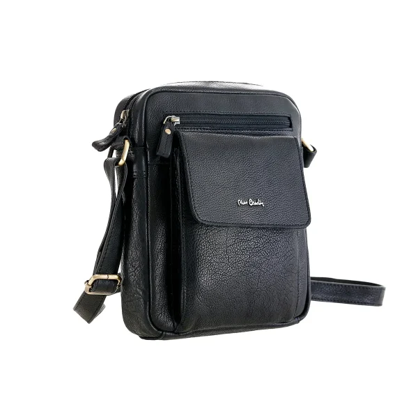 תיק צד בינוני מעור Pierre Cardin – 8423TILAK112--0Z – nero – 1