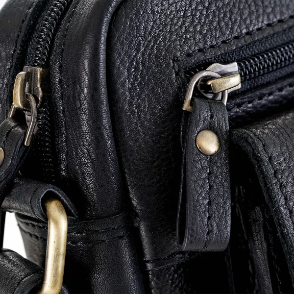 תיק צד בינוני מעור Pierre Cardin – 8423TILAK112--0Z – nero – 3