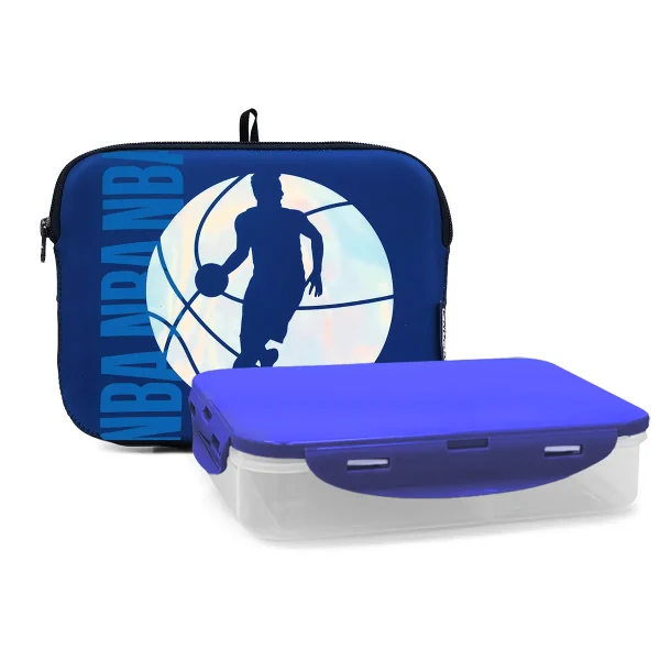 תיק אוכל NBA כחול