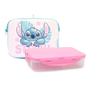 תיק אוכל Stitch טורקיז ורוד