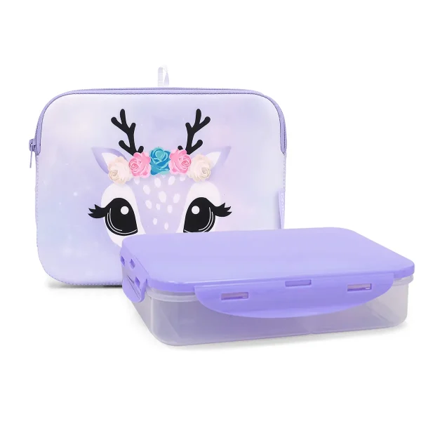 תיק אוכל סגול Deer