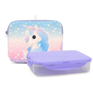 תיק אוכל סגול Unicorn