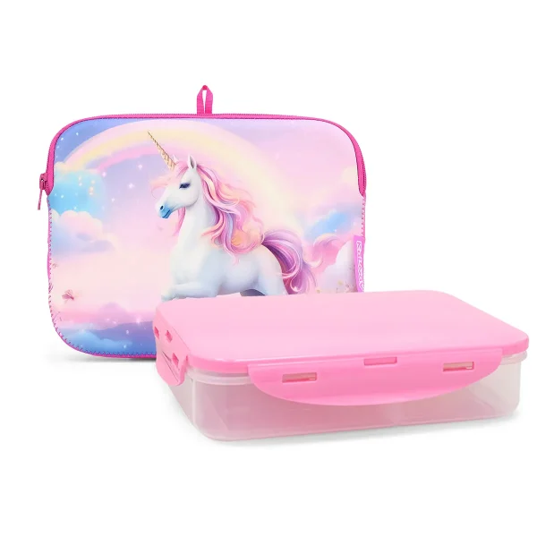 תיק אוכל Unicorn Raibow