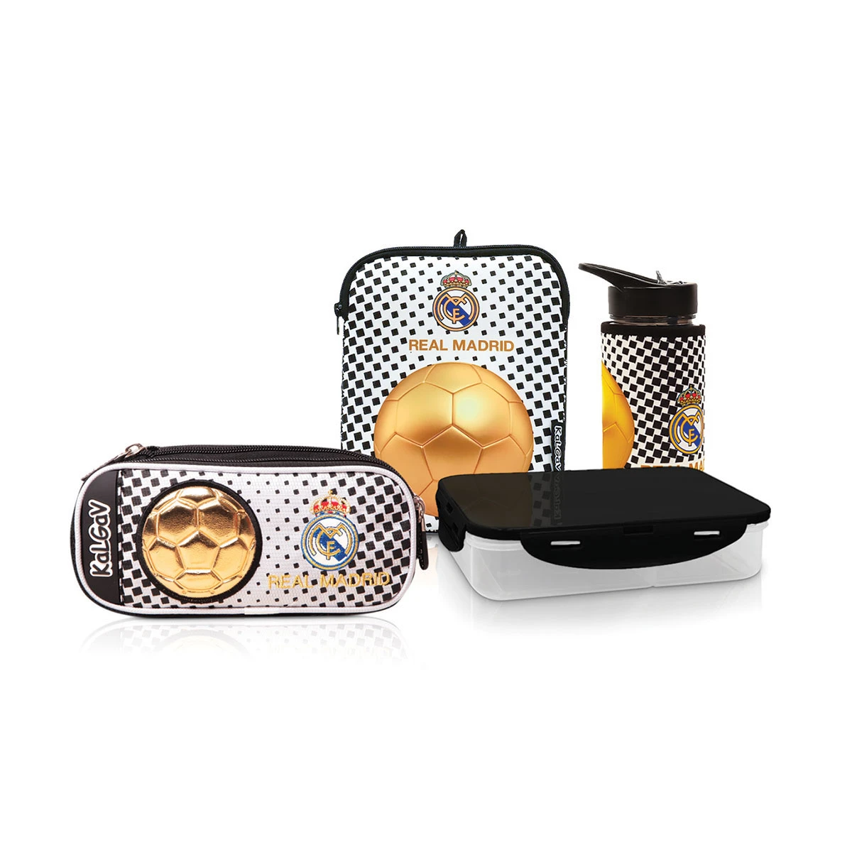 מארז אביזרים ריאל מדריד שחור Kal Gav – 33692982--00 – לבן – 1