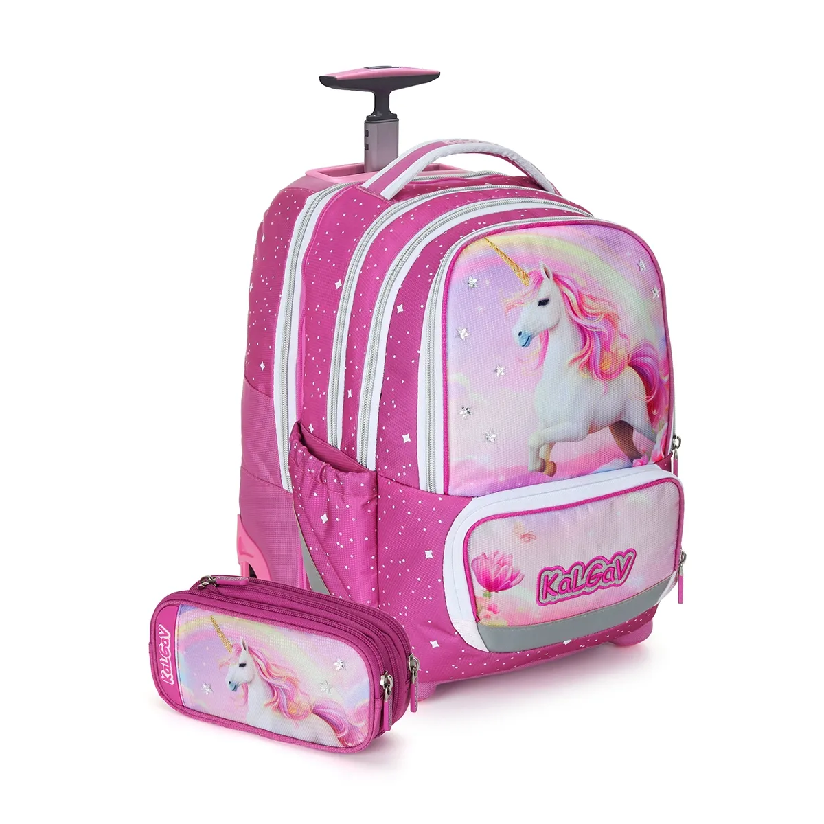 סט iTrolley חד קרן קסום Kal Gav – 93290-1 – ורוד-כהה – 1