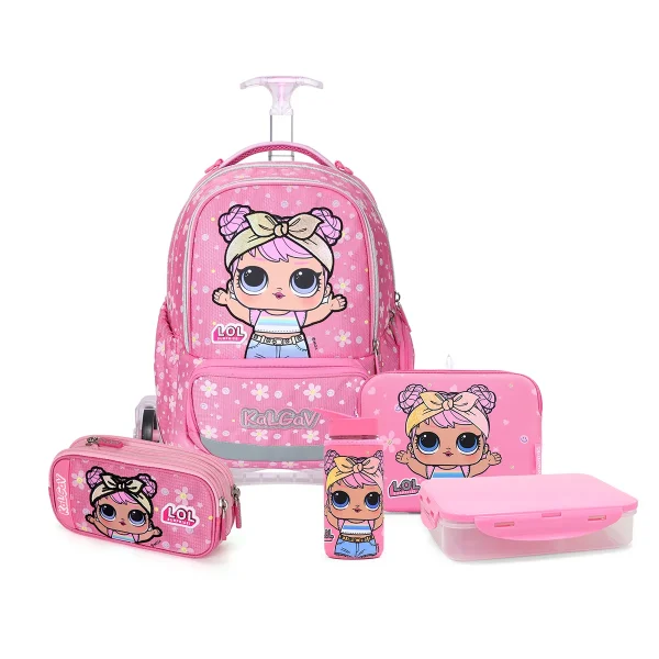 מארז X-Fix trolley Lol Flowers – 93323--00 – ורוד – 1