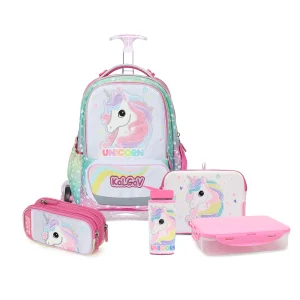 מארז X-Fix trolley Unicorn ורוד