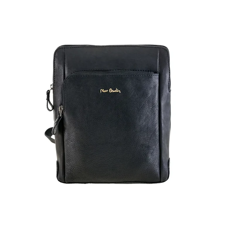תיק צד בינוני מעור Pierre Cardin