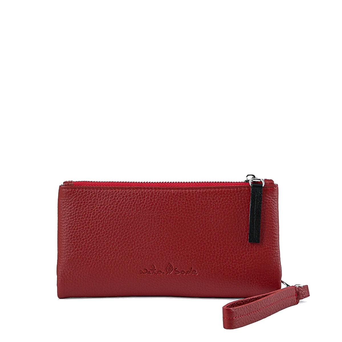 ארנק מעור Neta Sade אפרול