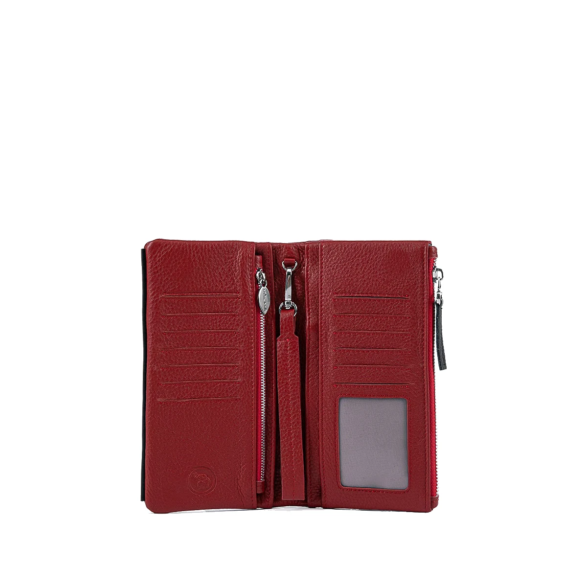 ארנק מעור Neta Sade אפרול