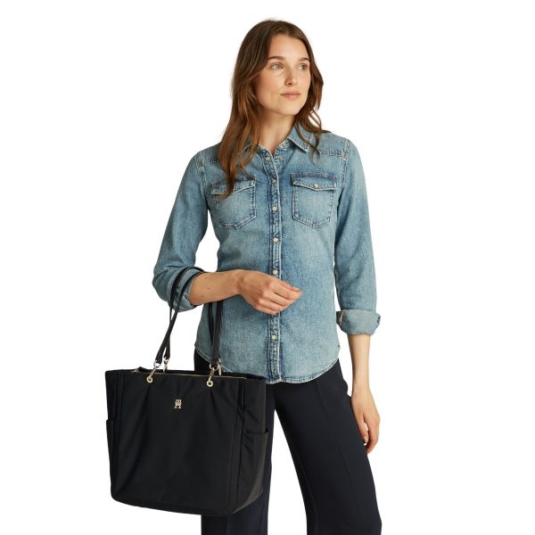 תיק צד גדול Tommy Hilfiger – AW0AW16902-BDS – black – 4