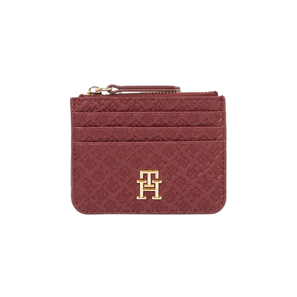 ארנק קטן Tommy Hilfiger – AW0AW16920-V18 – raspberry-truffle – 1