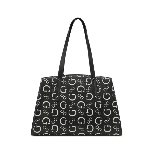 תיק צד גדול Guess NEVINE – AA947106-BML – black-multi – 2