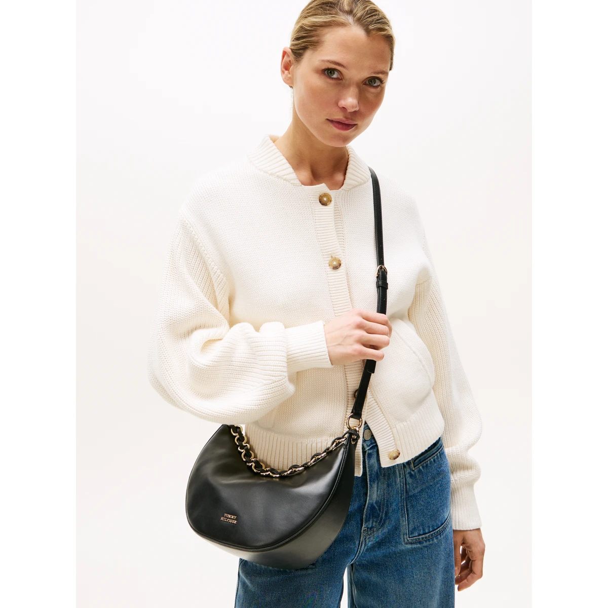 תיק צד בינוני Tommy Hilfiger – AW0AW17467-BDS – black – 6