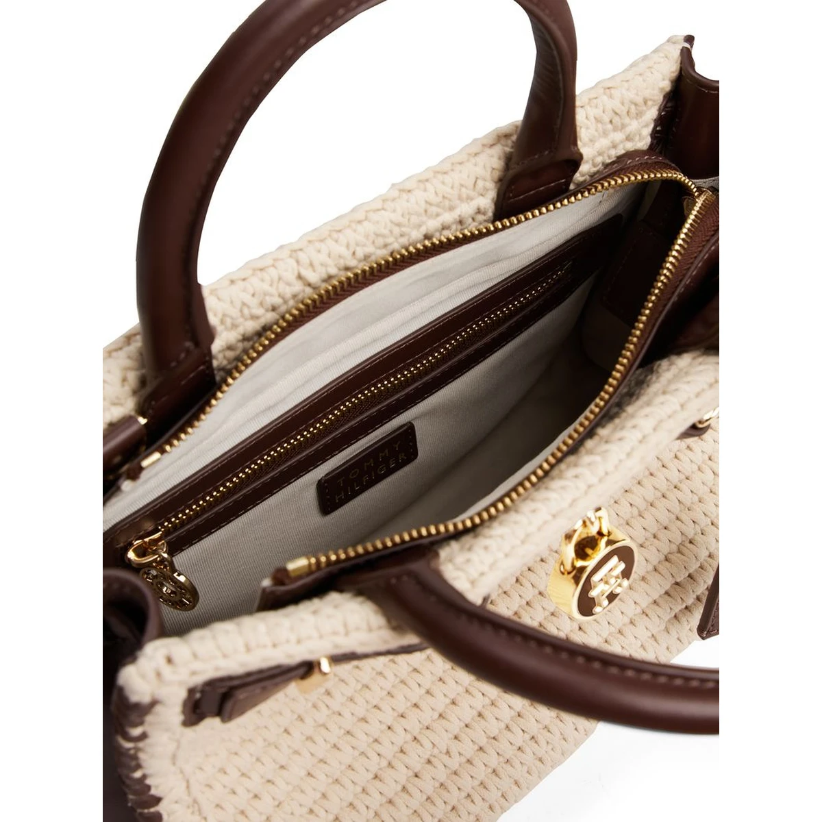 תיק צד בינוני Tommy Hilfiger – AW0AW17636-0HD – rich-walnut-neutral-mix – 1