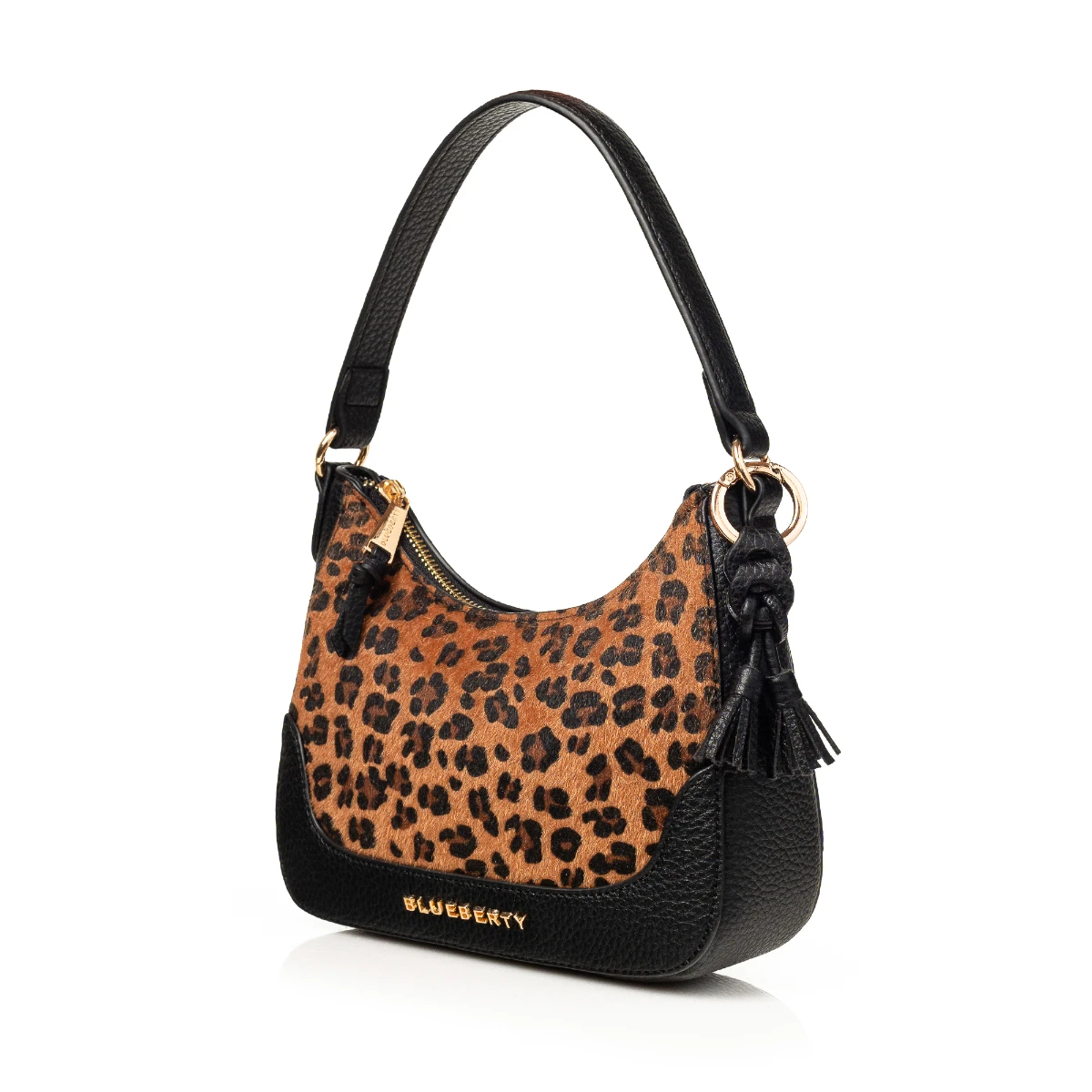 תיק צד קטן Blueberty – AW25.G1.3-A98 – leopard-black – 1