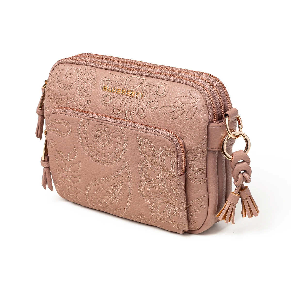 תיק צד בינוני Blueberty – AW25.G2.1-6K – blush – 1
