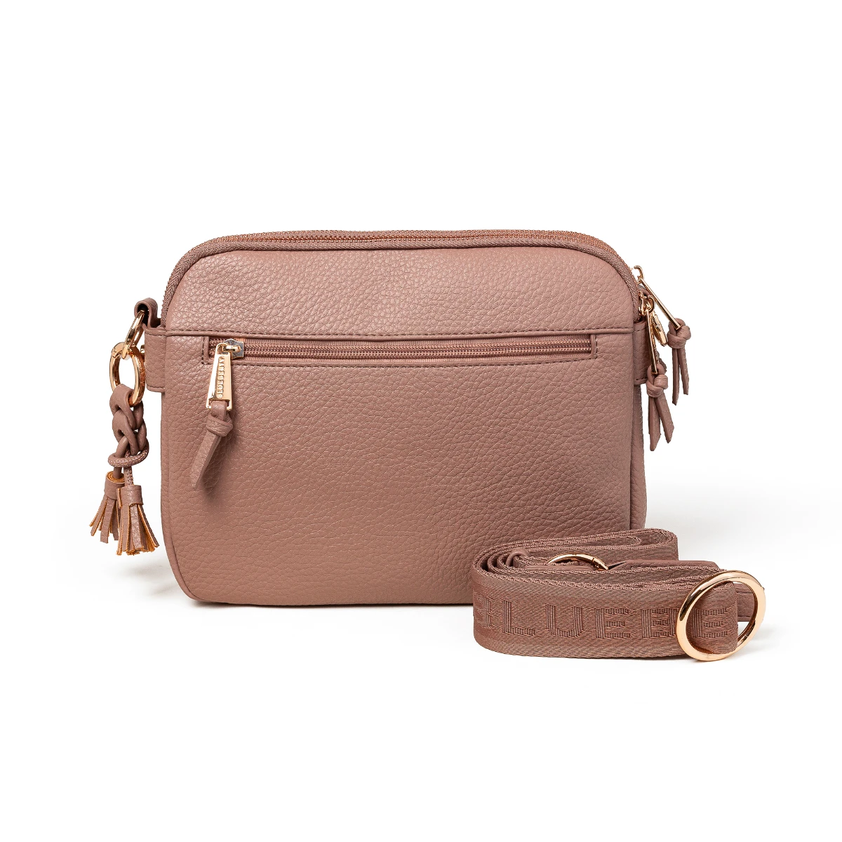 תיק צד בינוני Blueberty – AW25.G2.1-6K – blush – 2