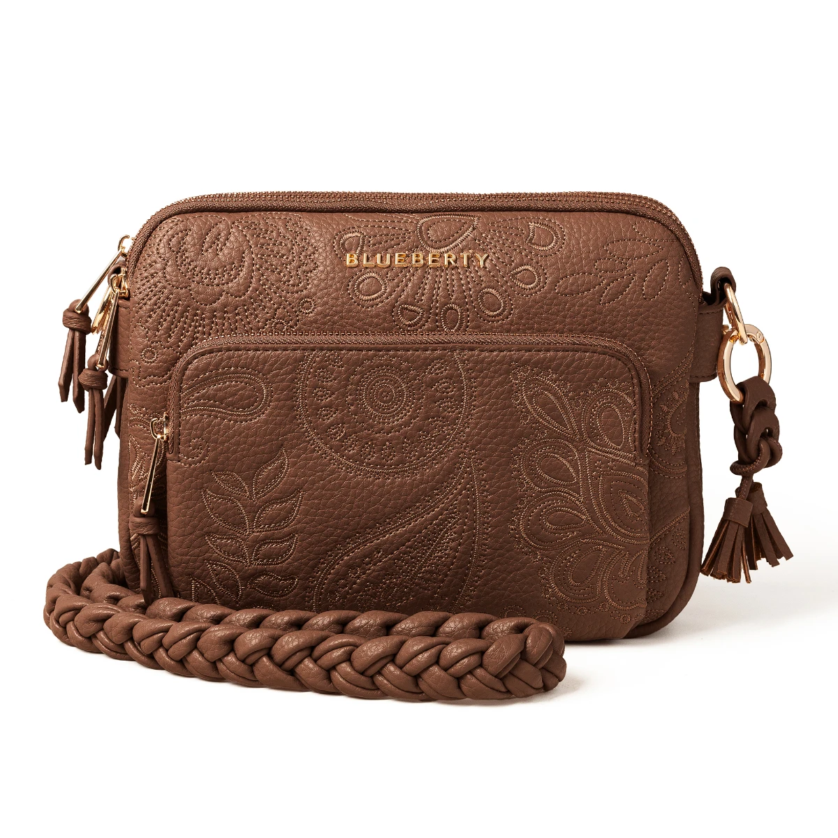 תיק צד בינוני Blueberty – AW25.G2.1-ל1 – chocolate – 1