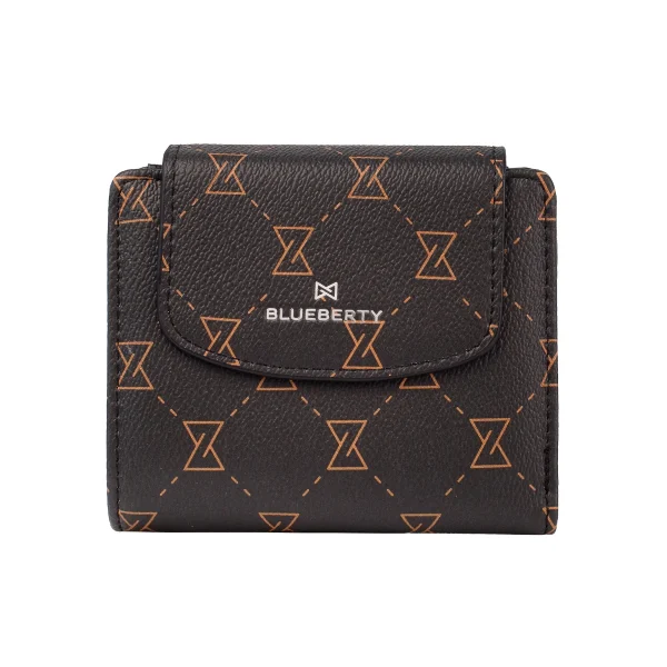 ארנק בינוני Blueberty – BB013--126E – brown-print – 1