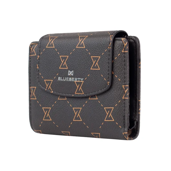 ארנק בינוני Blueberty – BB013--126E – brown-print – 2