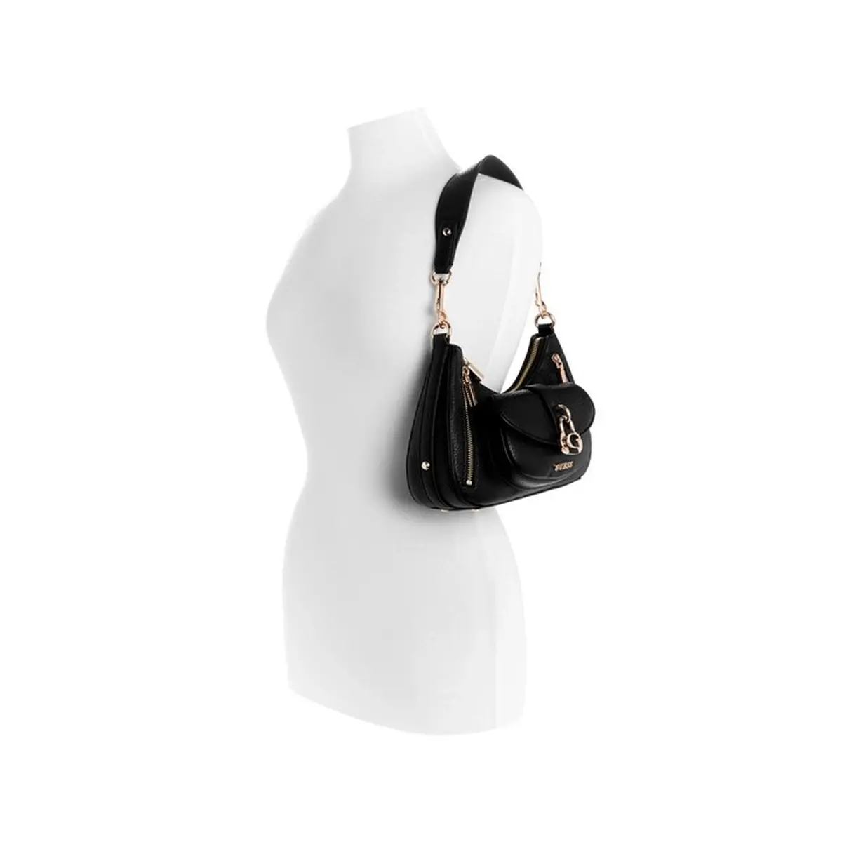 תיק צד בינוני Guess JESSA – BG836218-BLA – black – 4