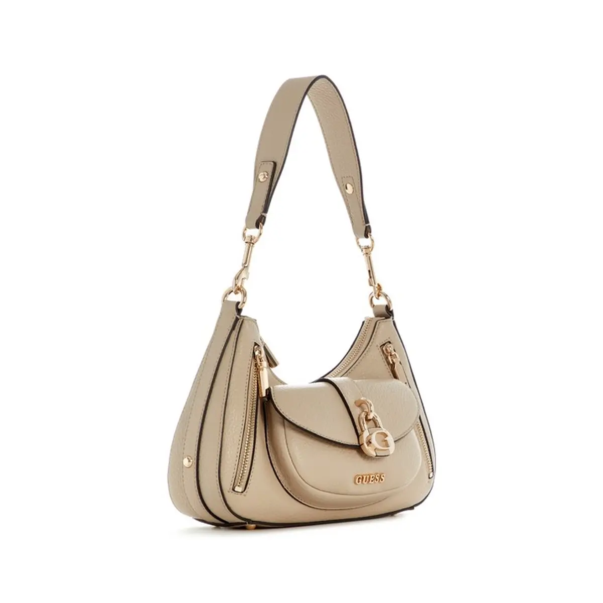 תיק צד בינוני Guess JESSA – BG836218-TAU – taupe – 1