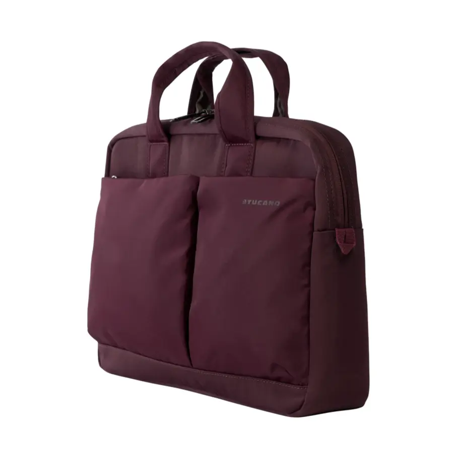 תיק למחשב 13"-14" מקבוק פרו 14" Tucano Piu – BPB1314-BX – burgundy – 1
