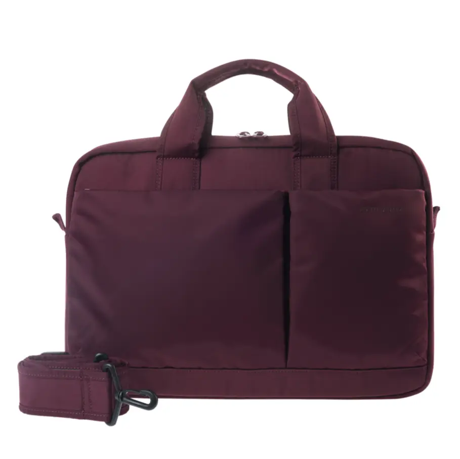 תיק למחשב 13"-14" מקבוק פרו 14" Tucano Piu – BPB1314-BX – burgundy – 3