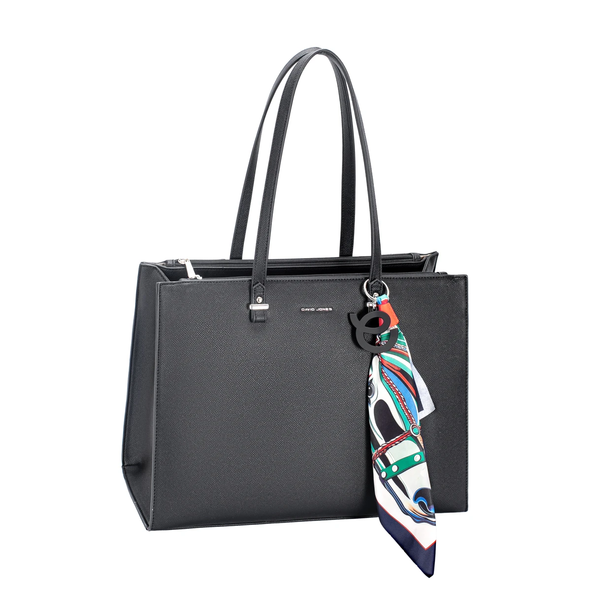 תיק צד גדול DAVID JONES – CH21033-6-XW – black – 1