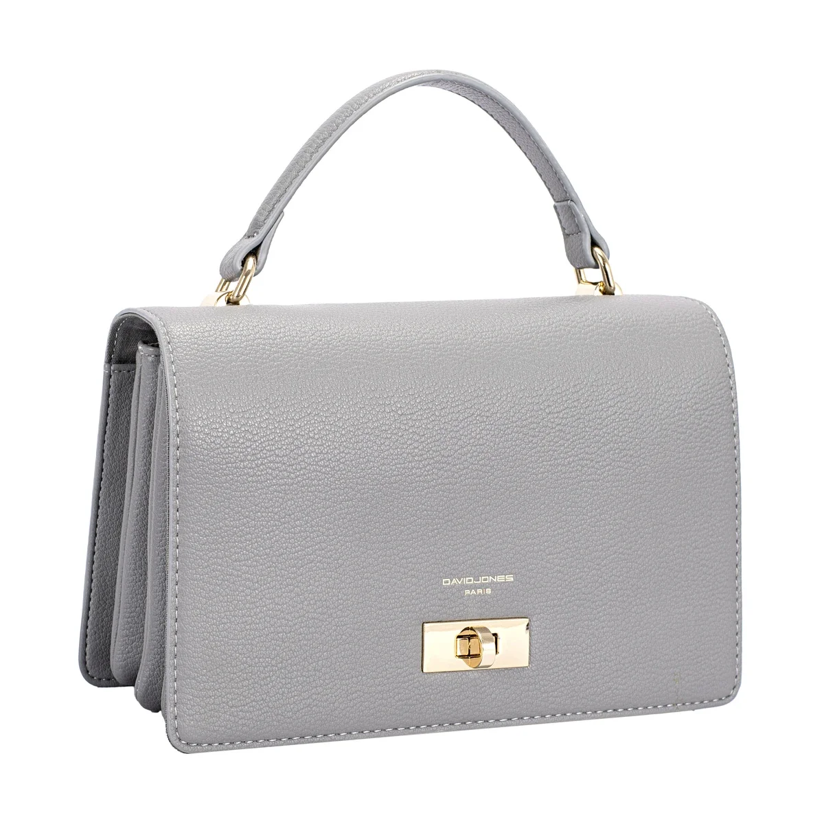 תיק צד בינוני David Jones – CM6791-2-141G – steel-grey – 1