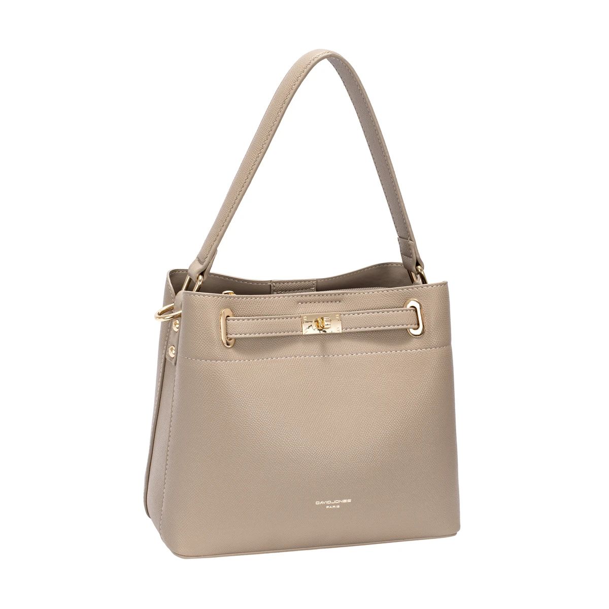 תיק גב בינוני David Jones – CM6829-2-A87 – warm-taupe – 1