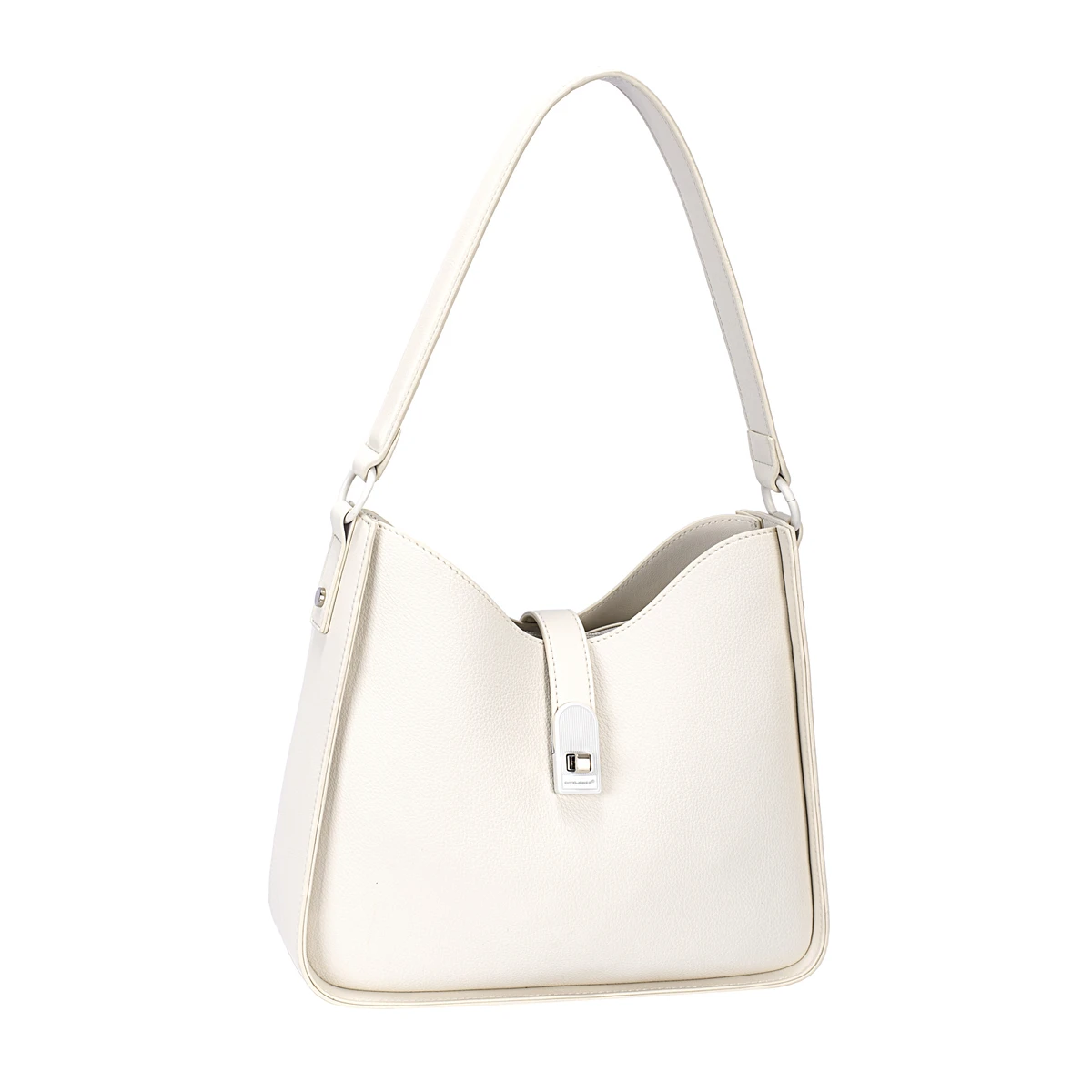 תיק צד בינוני DAVID JONES – CM7174-4-A32 – coconut-cream – 1