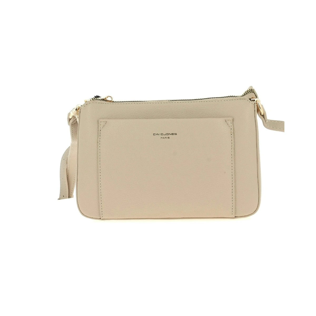 תיק צד בינוני David Jones – CM7336--A34 – oatmeal-beige – 1