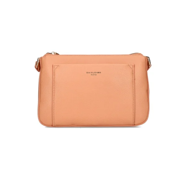תיק צד בינוני David Jones – CM7336--A38 – peach-fuzz – 1