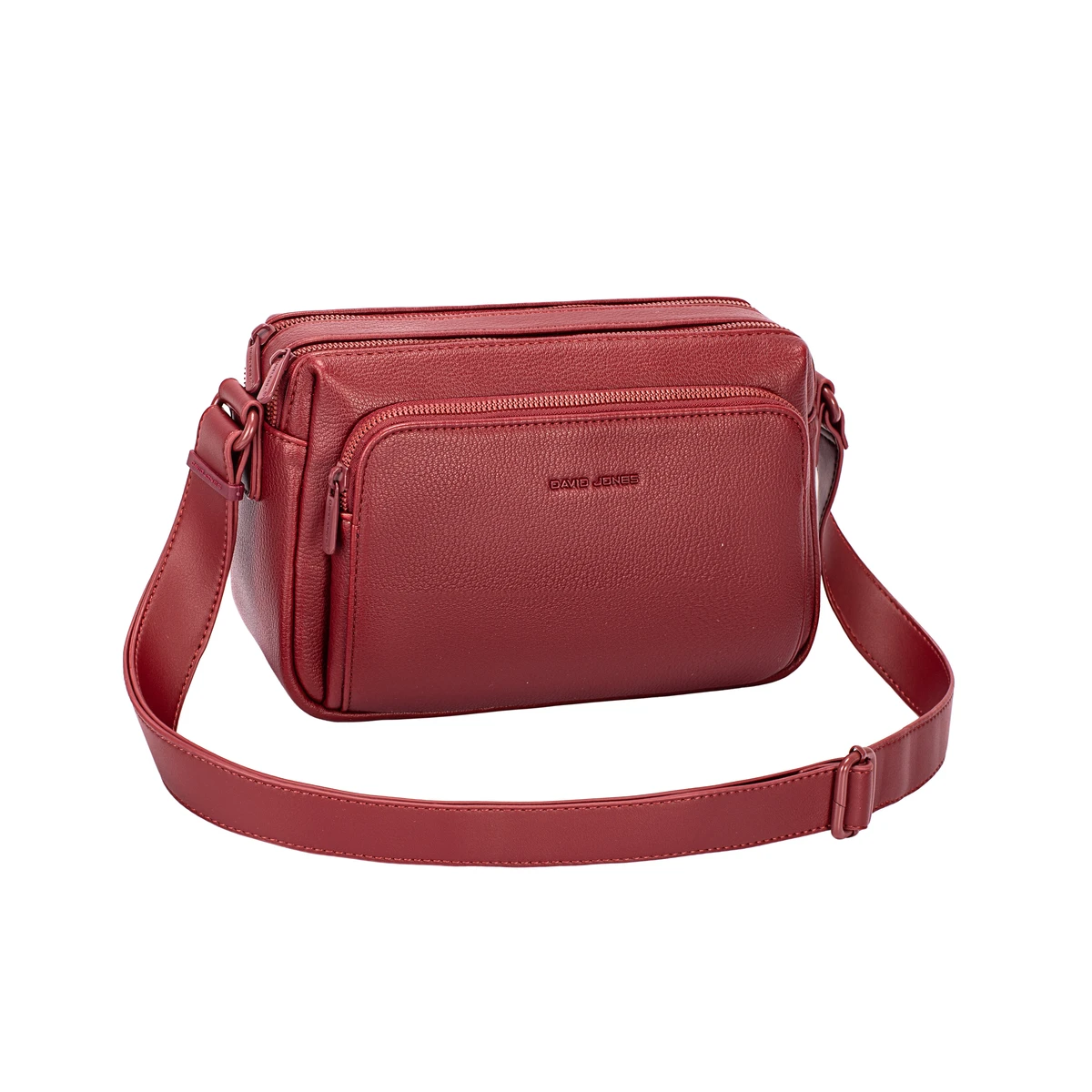 תיק צד בינוני David Jones – CM7429-1-3R – windsor-wine – 1