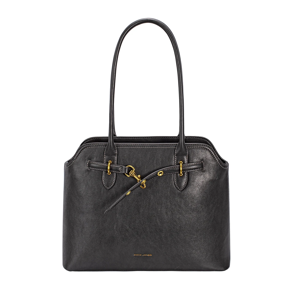 תיק צד גדול David Jones – CM7665-3G – jet-black – 1