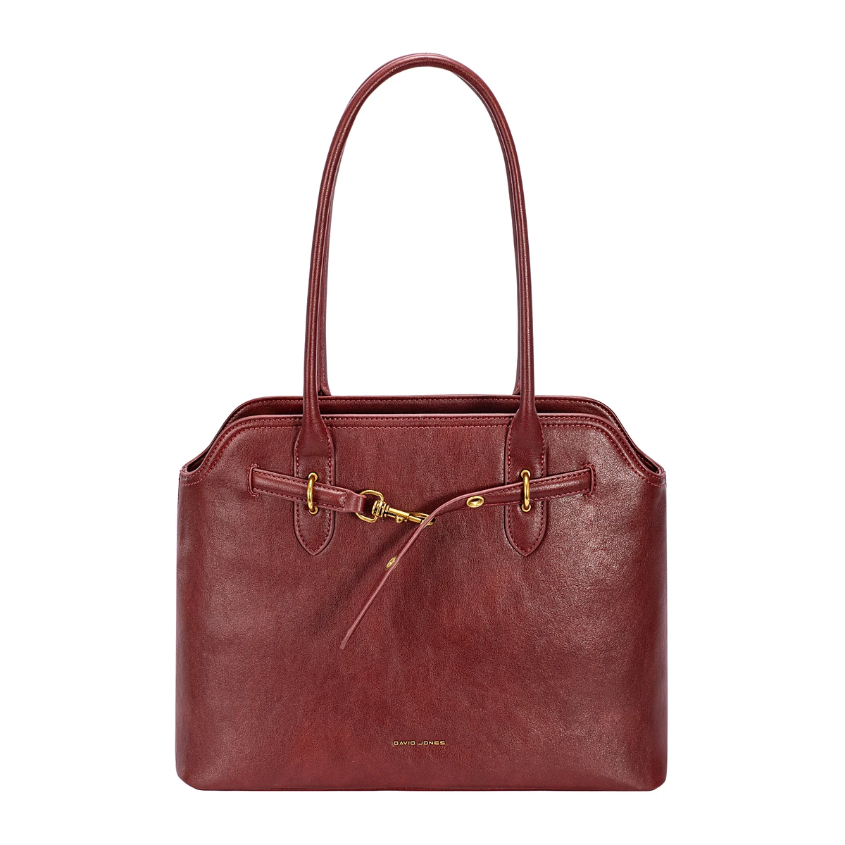 תיק צד גדול David Jones – CM7665-3R – windsor-wine – 1