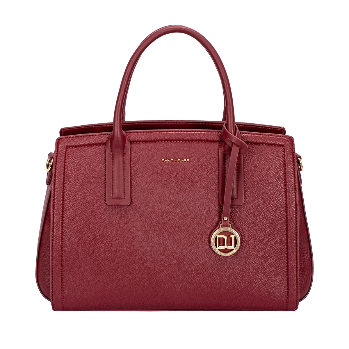 תיק צד בינוני David Jones – CM7759-3R – windsor-wine – 1