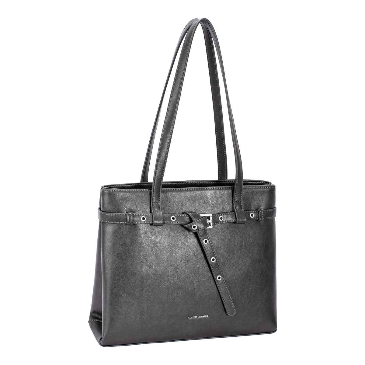 תיק צד בינוני David Jones – CM7760-3G – jet-black – 1