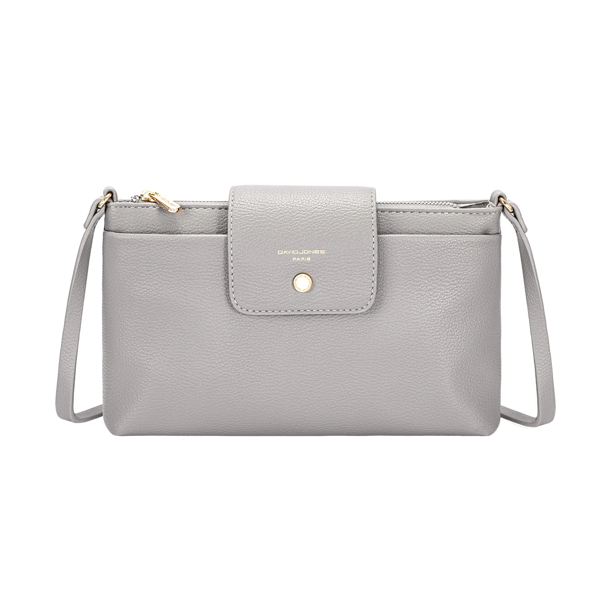 תיק צד בינוני David Jones – CM7829-141G – steel-grey – 1