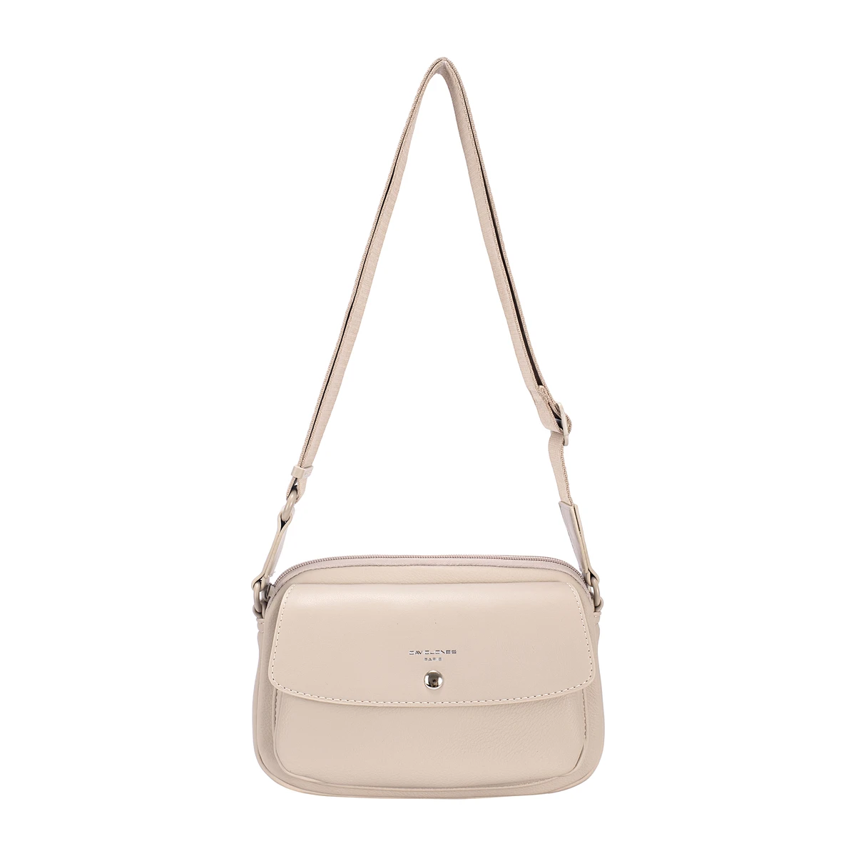 תיק צד קטן DAVID JONES – CM8200-A29 – simply-taupe – 1