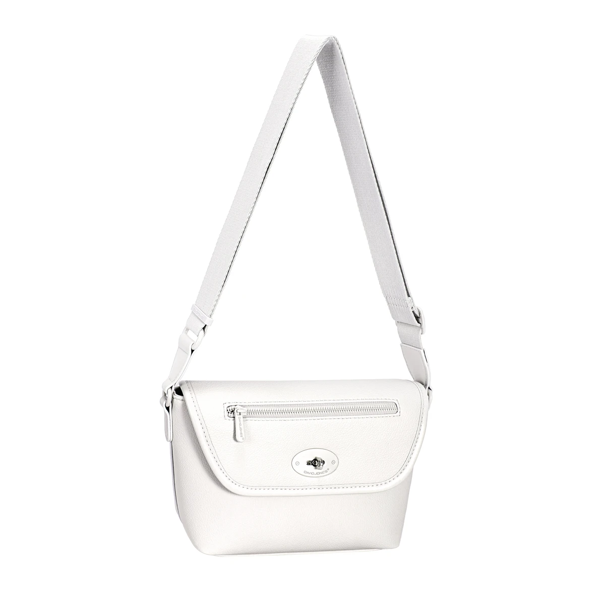תיק צד קטן DAVID JONES – CM8247-A32 – coconut-cream – 1
