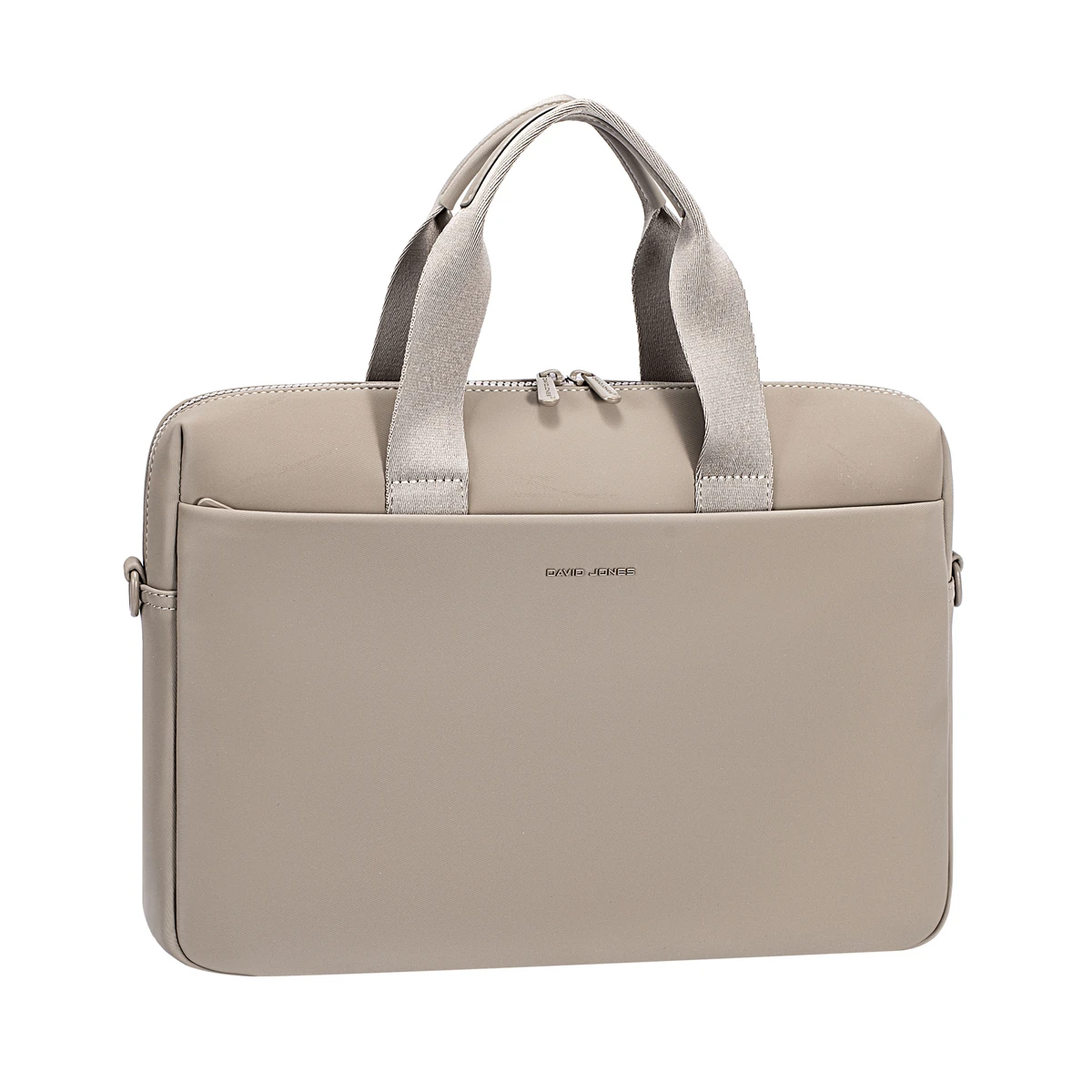 תיק עסקים למחשב DAVID JONES – CM8260-YV – taupe – 1